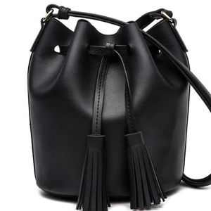 Highfalutin' hippy chick Bags - Drawstring faux leather bag Highfalutin' hippy chick Bags - Drawstring faux leather bag